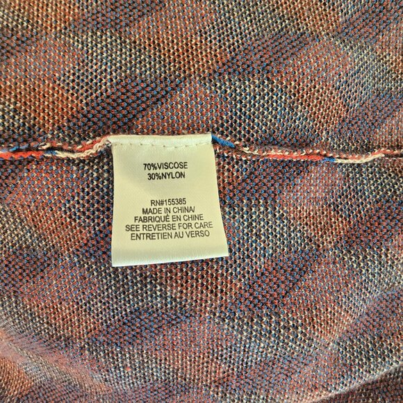 Ronny Kobo Izel Midi Knit Dress Geometric Design - Picture 5 of 5